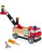 Детска играчка Janod - Направи пожарна кола, Diy - 4t