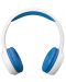 Детски слушалки Lenco - HP-010BU, сини/бели - 1t