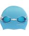 Детски плувен комплект Speedo - Шапка и очила, син - 1t