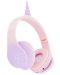 Детски слушалки PowerLocus - P2 Unicorn, безжични, розови - 2t