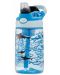 Детска бутилка Contigo Cleanable - Sharks, 420 ml, синя - 1t