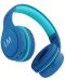 Детски слушалки PowerLocus - Louise&Mann K1 Kids, безжични, сини - 4t
