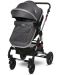 Детска количка Lorelli - Alba Premium, Steel Grey - 6t