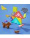 Детска смарт игра Hola toys Educational - Магнитен танграм, Животни - 5t