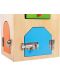 Детска дървена играчка Small Foot - Къща с ключалки - 6t