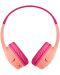 Детски слушалки с микрофон Belkin - SoundForm Mini, безжични, розови - 2t