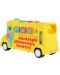 Детска играчка Hola Toys - Училищен автобус голям с азбука - 4t
