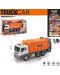 Детска играчка Raya Toys - Камион за боклук Truck Car с музика и светлини, 1:16 - 2t