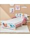 Детско легло със защита от падане Ginger Home - Super Girl, 140 x 70 cm - 3t