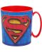 Детска чаша за микровълнова Stor - Superman, 350 ml - 1t