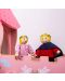 Детска дървена играчка Bigjigs - Замъкът на приказките, розов - 8t