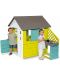 Детска градинска къща за игра Smoby - С лятна кухня - 2t