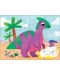 Детски пъзел Mudpuppy 4 в 1 - Приятели динозаври - 5t