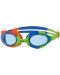 Детски очила за плуване Zoggs - Bondi Junior, 6-14 години, сини/зелени - 1t