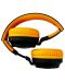 Детски слушалки PowerLocus - Buddy, безжични, черни/оранжеви - 3t