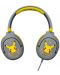 Детски слушалки OTL Technologies - Pro G1 Pikachu, сиви/жълти - 4t