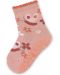 Детски чорапи със силикон Sterntaler - С пеперудки, 25/26 размер, 3-4 години - 1t