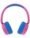 Детски слушалки OTL Technologies - Peppa Pig Dance, безжични, розови/сини - 2t