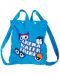 Детска кърпа за плаж и чанта Arena - AWT Backpack Towel, синя - 1t