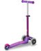 Детска тротинетка Micro - Mini Deluxe LED, Purple Pink - 5t