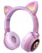 Детски слушалки PowerLocus - Buddy Ears, безжични, розови - 1t