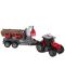 Детска играчка Dickie Toys Farm - Трактор за дърва Massey Ferguson 8737 - 1t