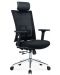 Ергономичен стол RFG - Luxe Chrome HB, черен - 2t