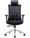 Ергономичен стол RFG - Luxe Chrome HB, черен - 1t