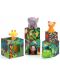 Кубчета с животни Djeco – Макси джунгла - 1t
