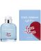 Dolce & Gabbana Тоалетна вода Light Blue Love is Love, 75 ml - 2t
