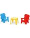 Комплект за игра Dolu - Маса със столчета - 1t