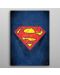 Метален постер Displate - Superman logo - 3t