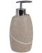 Дозатор за течен сапун Inter Ceramic - Ехарис, сив - 1t