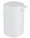 Дозатор за течен сапун Wenko - Davos, 9.8 х 13 х 7.8 cm, без BPA, бял мат - 1t