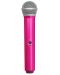 Дръжка за микрофон Shure - WA712, розова - 2t