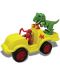 Детска играчка Dragon-I Toys - Динозавър, с кола и шофьор - 2t