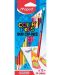 Двувърхи цветни моливи Maped Color Peps - 12 молива, 24 цвята - 1t