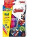 Двувърхи маркери Colorino - Marvel Avengers, 10 цвята - 1t