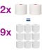 Двупластова тоалетна хартия Tork - Soft Mid-size Premium, T6, 27 х 90 m - 6t