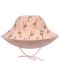 Двулицева слънцезащитна шапка Lassig - Splash & Fun, Giraffe, Pink, размер 46/49, 7-18 м - 1t