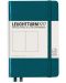 Джобен тефтер Leuchtturm1917 - A6, бели страници, Pacific Green - 1t