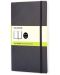 Джобен тефтер с меки корици Moleskine Classic Plain - Черен, бели листове - 1t