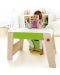 Комплект маса и столче Hape - Дървени - 3t
