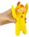 Екшън фигура P.M.I. Games: Gang Beasts - Yellow Chicken Kigurumi, 11 cm - 3t