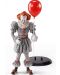 Екшън фигура The Noble Collection Movies: IT - Pennywise (Bendyfigs), 19 cm - 1t