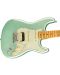 Електрическа китара Fender - American Pro II Strat, HSS, MN, Mystic Surf Green - 2t