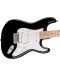 Електрическа китара Fender - Squier Sonic Stratocaster MN, черна - 2t