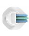 Електрическа четка за зъби AENO - DB1S, 3 накрайници, бяла - 4t