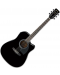 Електро-акустична китара Ibanez - PF15ECE, Black High Gloss - 5t