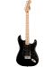 Електрическа китара Fender - Squier Sonic Stratocaster HSS MN, черна - 1t